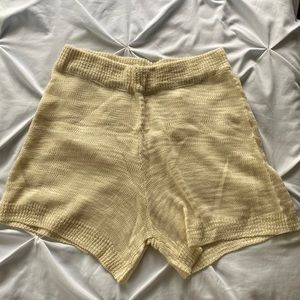 Cream Nasty Gal lounge shorts